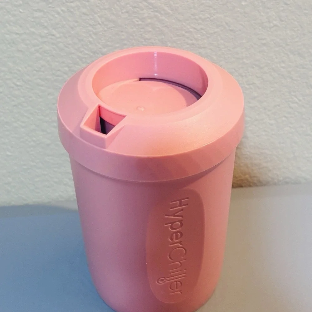 HyperChiller Pink HC2 Instant Iced Coffee Cooler Ready in 1 Minute Easy To Use